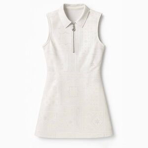 G/FORE Bandana Maverick Sleeveless Dress White Size 6 NWT
